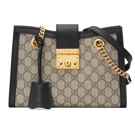 gucci ladies padlock small signature shoulder bag|padlock small gg shoulder bag.